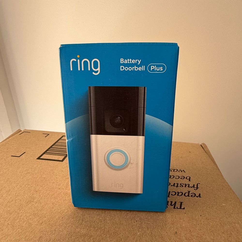 Ring Battery Doorbell Plus NIB